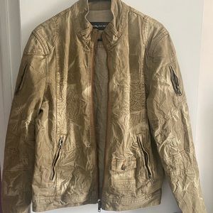 Raw & Dirty Unisex Vintage Biker Jean Jacket